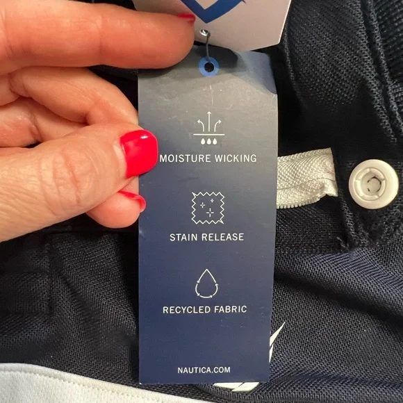 NAUTICA NAVTECH SUSTAINABLE CRAFTED POLO SHIRT size S - Picture 5 of 7